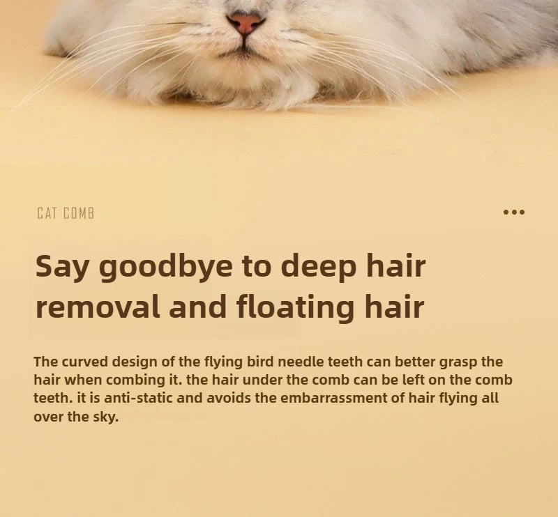 Brosse Anti-Poils Chat