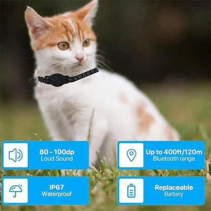 Collier GPS Chat & Chien Étanche