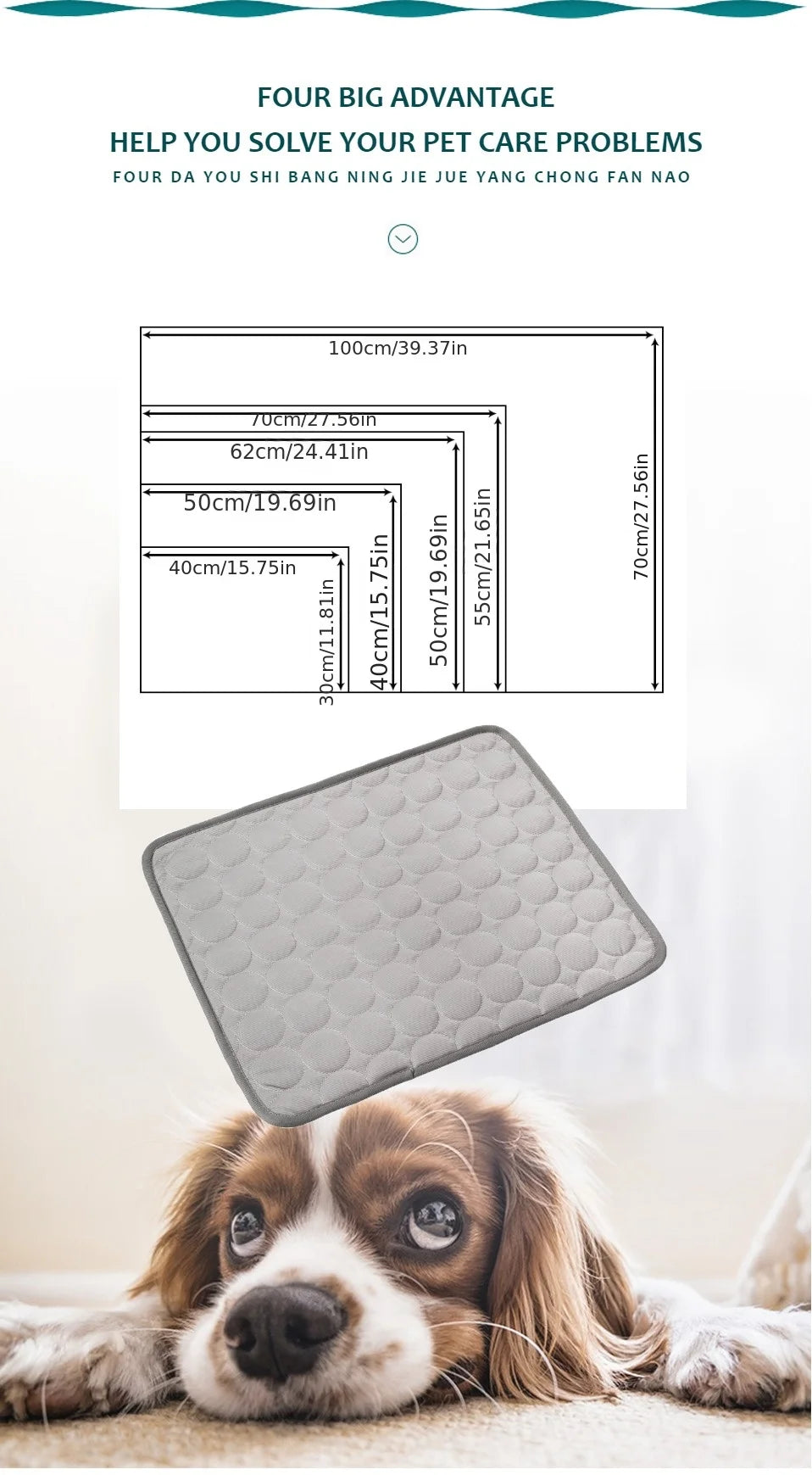Tapis Rafraîchissant Chien & Chat