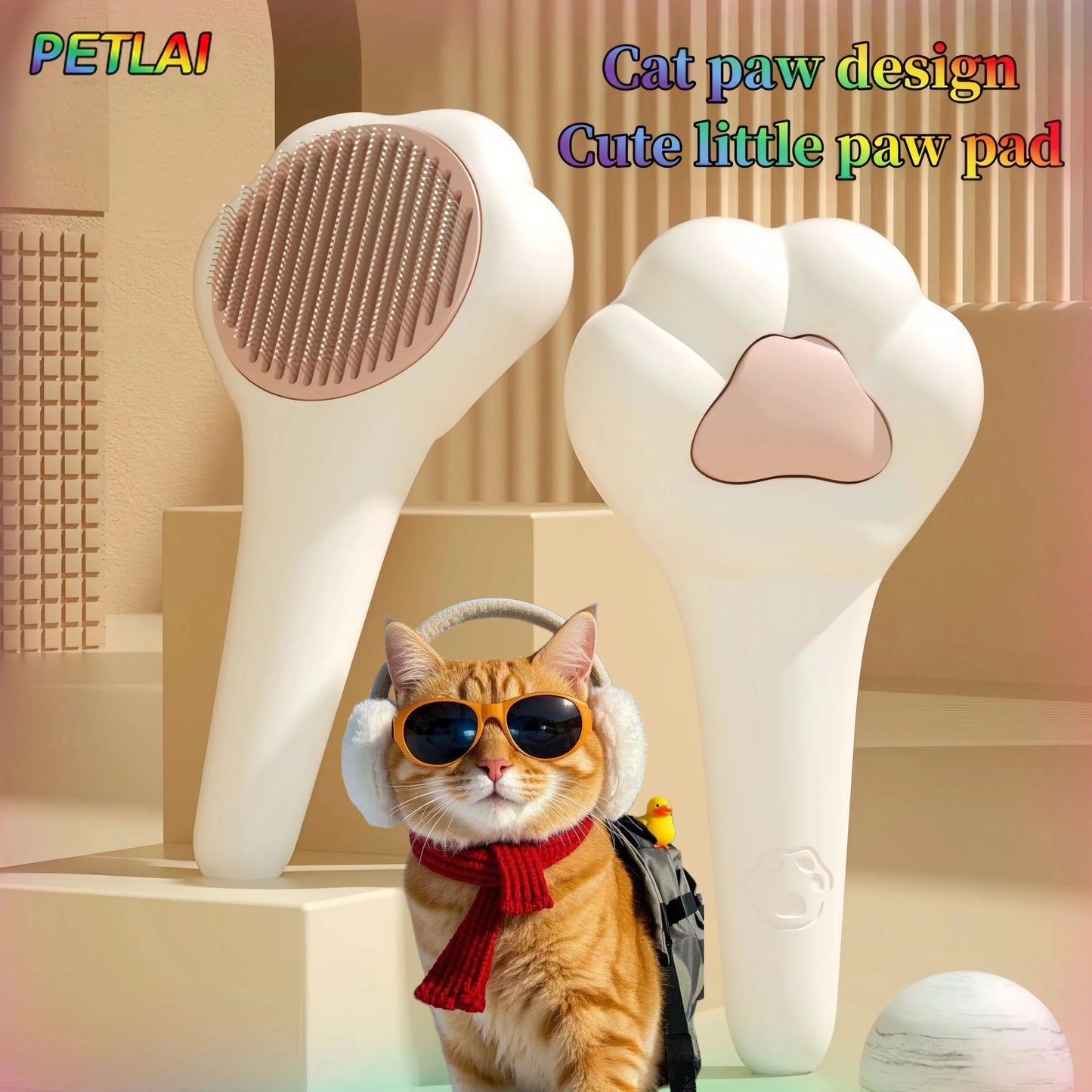 Brosse Anti-Poils Chat