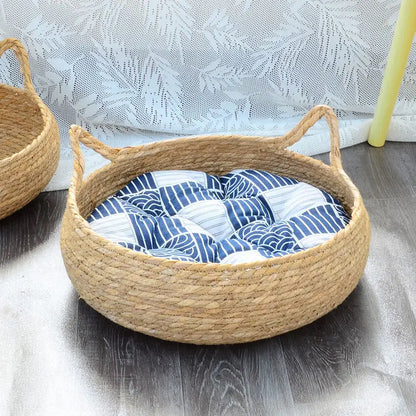 Panier Chat Rotin Douillet