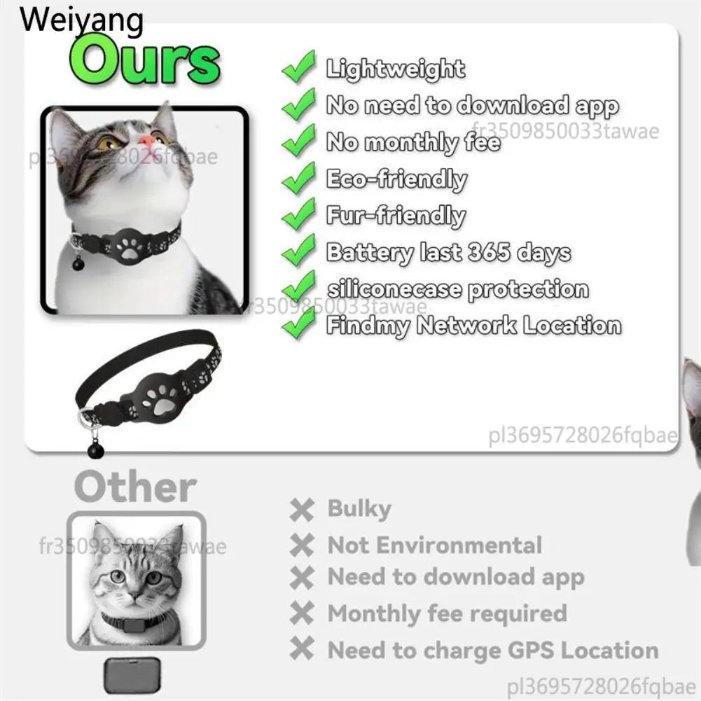 Collier GPS Chat & Chien Étanche
