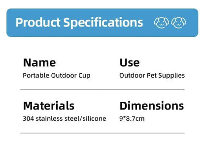 Gourde Portable pour Chien