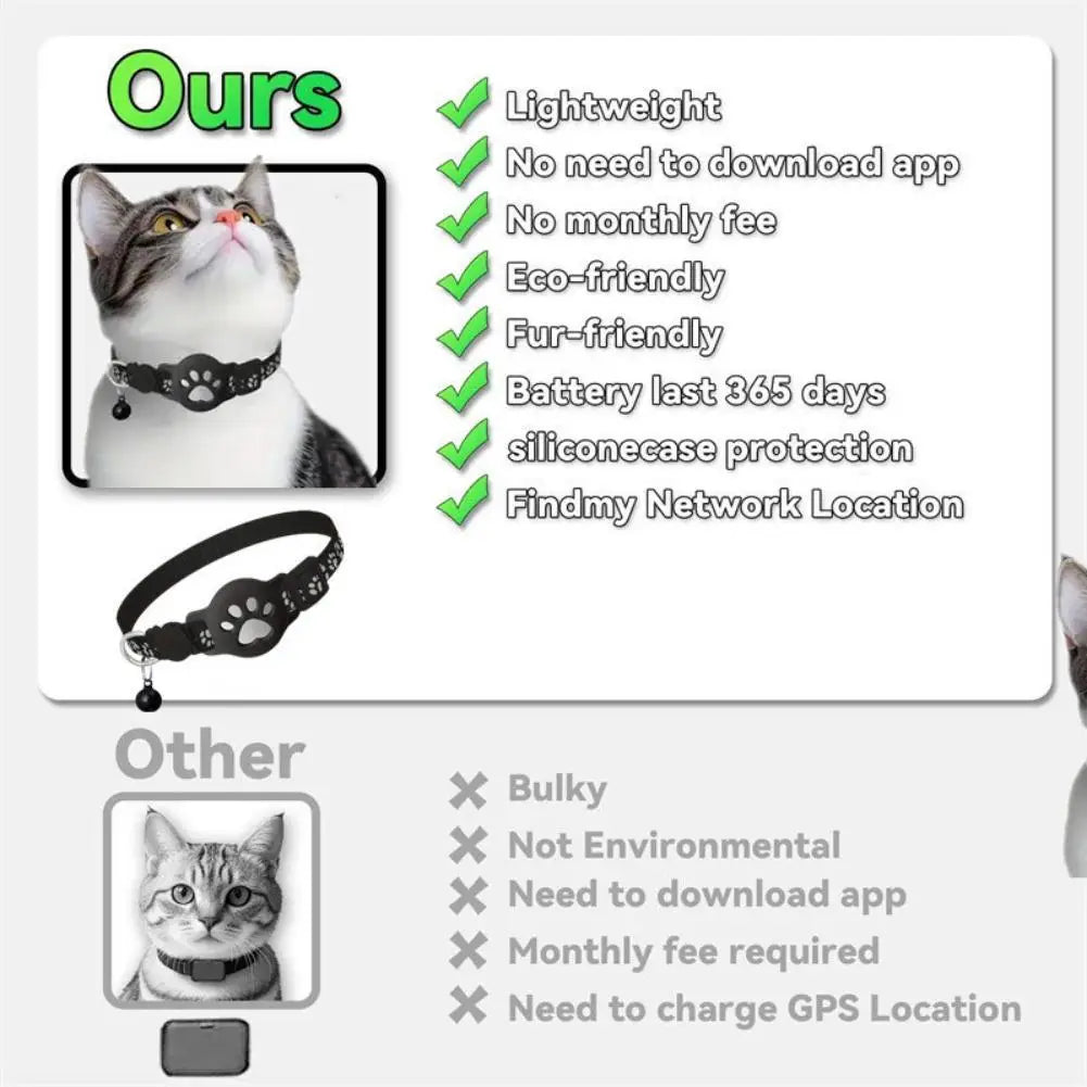 Collier GPS Chat & Chien Étanche