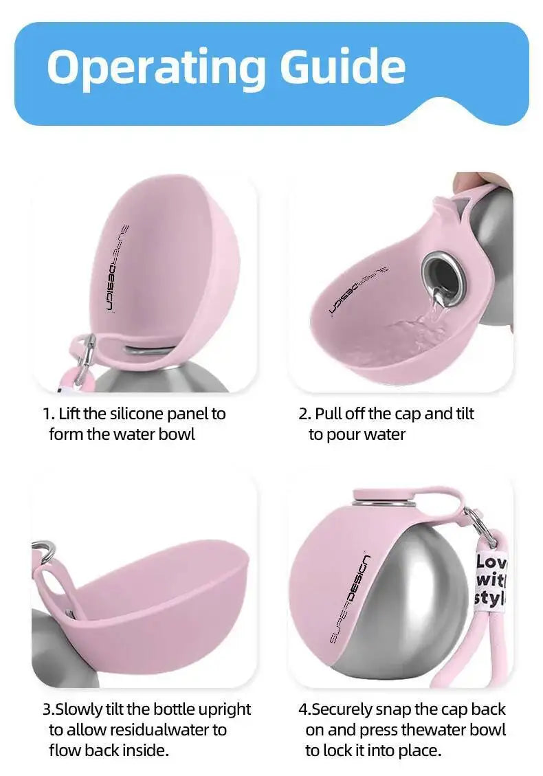 Gourde Portable pour Chien