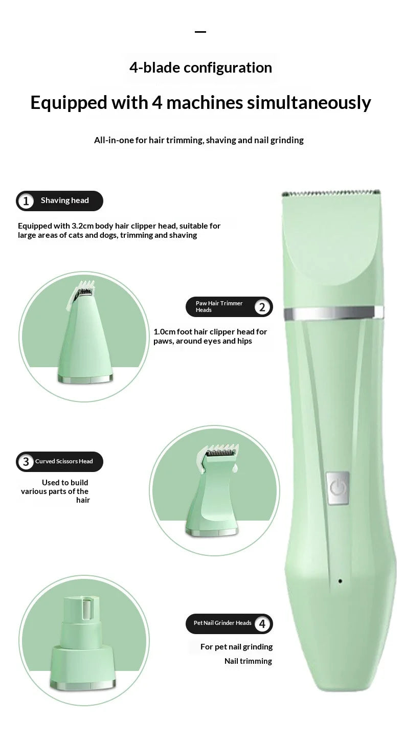 Tondeuse Rechargeable pour Animaux